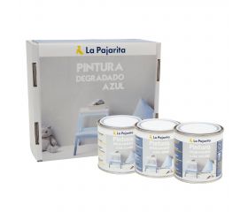 KIT 3 DEGRADADO PAJARITA 3X250 ML AZUL